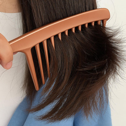 Satin Wide-Tooth Comb – Gentle & Elegant Detangling