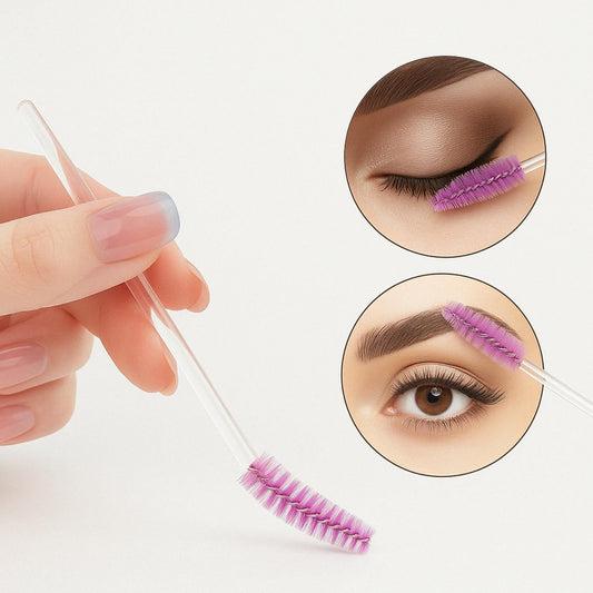 BrowLuxe – Precision Spoolie for Perfect Brows 50 pcs